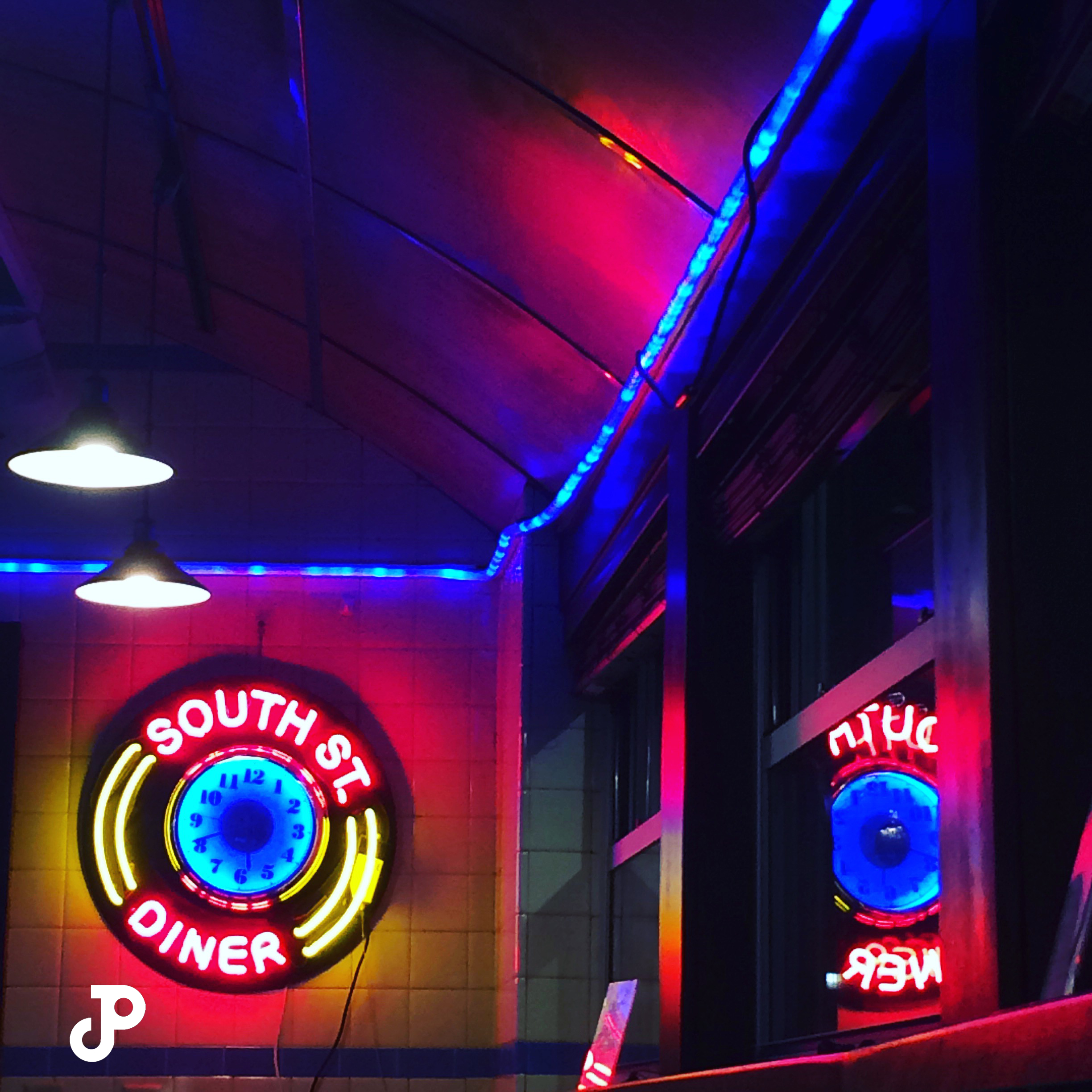 a photo of the inside of a diner in Boston