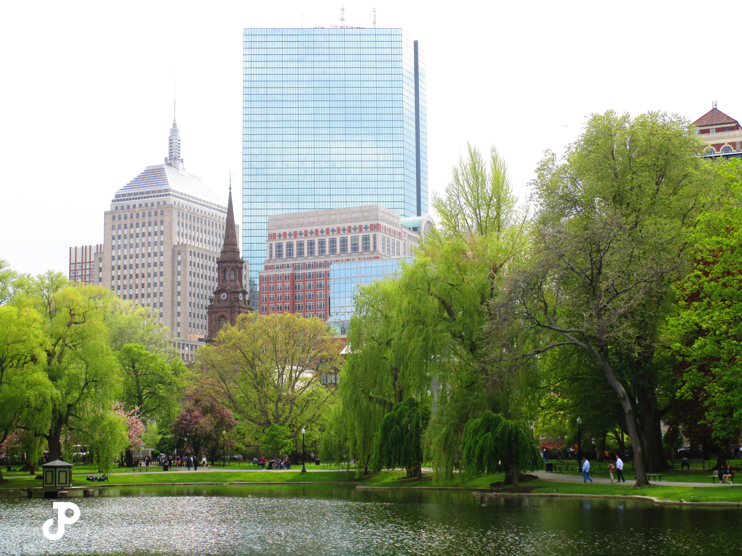 the Boston Public Garden