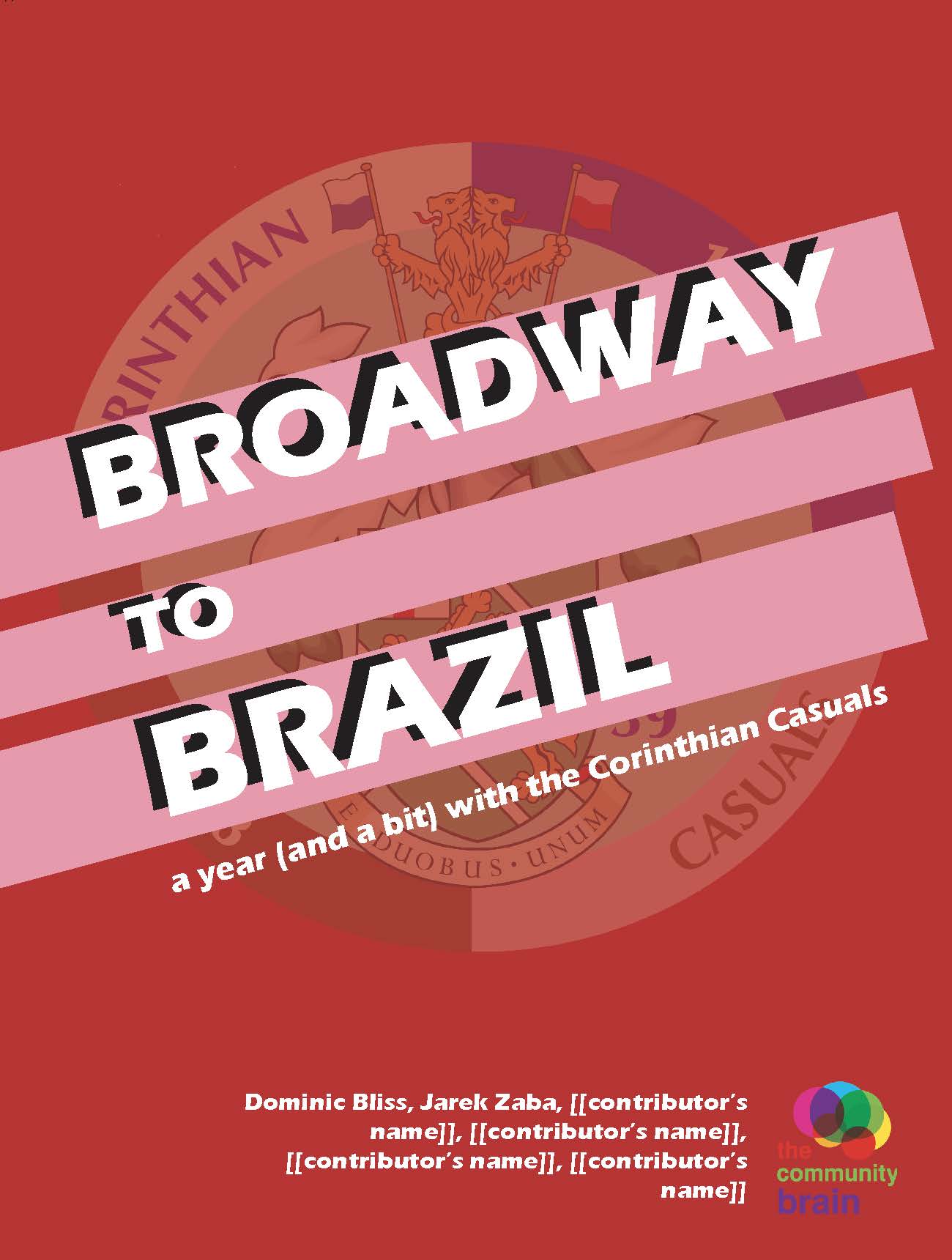 an early cover design for Broadway to Brazil