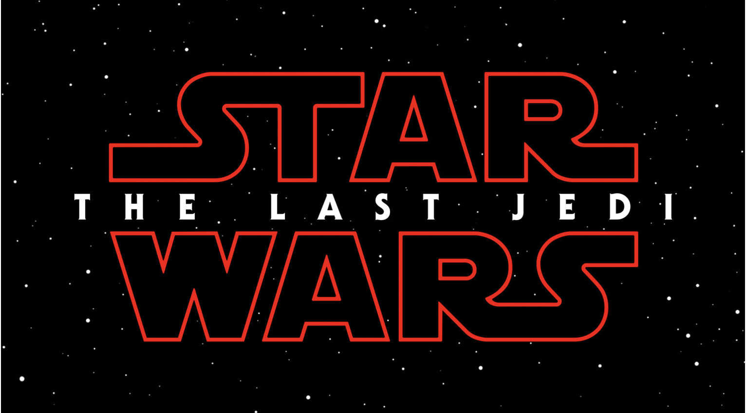 An image of the Star Wars: The Last Jedi logo